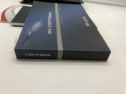 2012 Kia Optima Owners Manual Set with Case OEM R01B40014