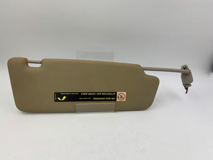 2009-2012 Audi Q5 Driver Sun Visor Gray Illumination OEM D02B27052