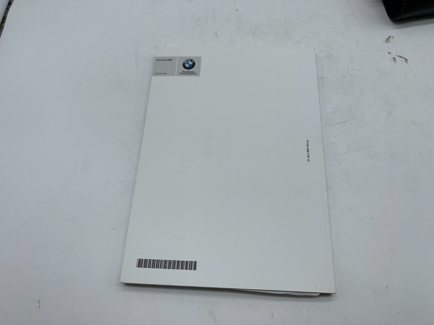 2015 BMW 3 Series Owners Manual Set with Case OEM D02B09037