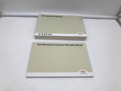 2021 Kia Forte Owners Manual Set OEM R01B27018