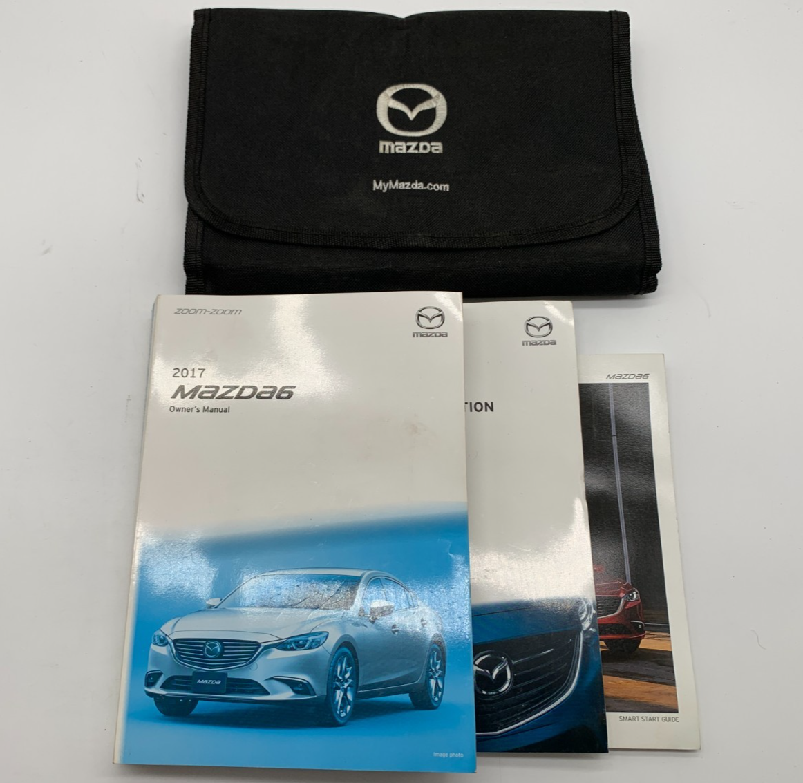 2017 Mazda 6 Owners Manual Set with Case OEM B02B56005