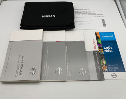 2016 Nissan Rogue Owners Manual Set with Case OEM B04B27013
