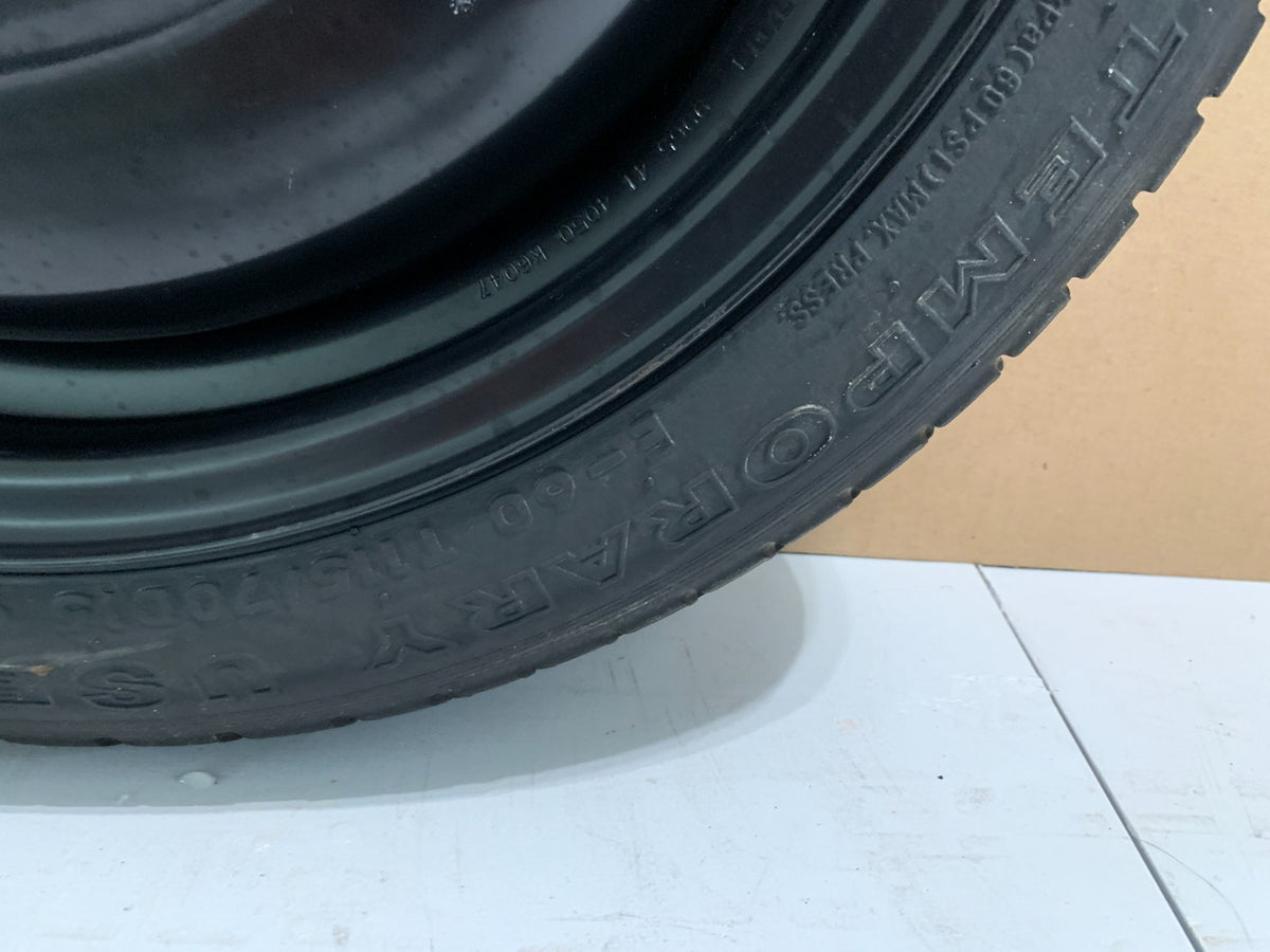 2010-2013 Mazda 3 Mazda3 15" Spare Tire Compact Donut T115/70D15 OEM Emergency