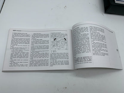 2008 Subaru Legacy Owners Manual Set with Case OEM D02B70013