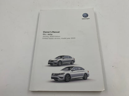 2014 Volkswagen Jetta Owners Manual Set with Case OEM A03B08052