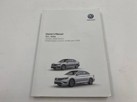 2014 Volkswagen Jetta Owners Manual Set with Case OEM A03B08052