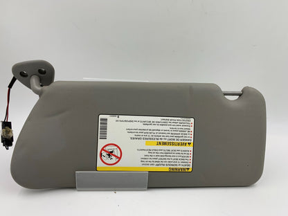 2004-2009 Cadillac SRX Passenger Sun Visor Illuminated Gray OEM D04B33090