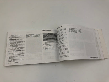 2007 Nissan Quest Owners Manual Set OEM C01B47027