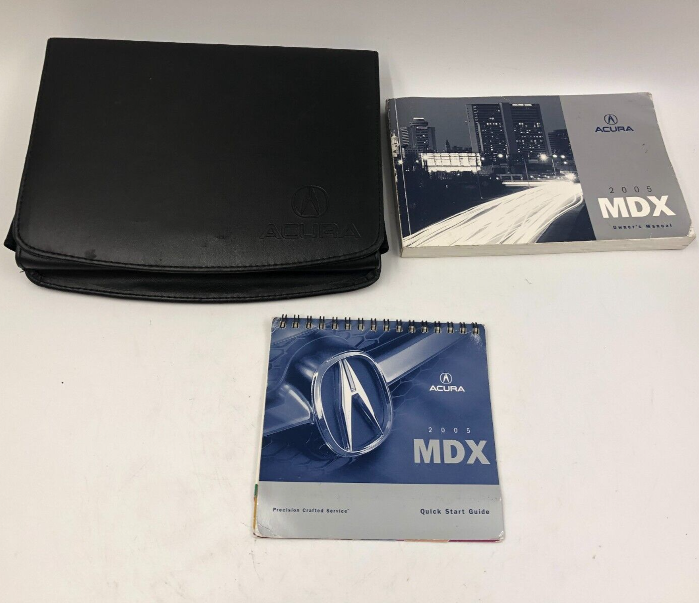2005 Acura MDX Owners Manual Set with Case OEM C04B50020