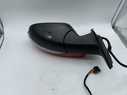 2009-2012 Volkswagen EOS Driver Side View Power Door Mirror Red OEM A04B32003