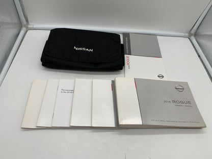 2016 Nissan Rogue Owners Manual Set with Case OEM B01B54038