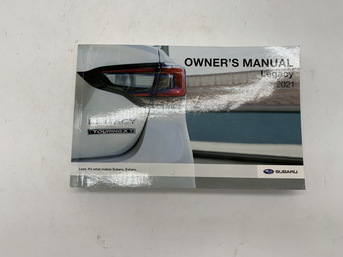 2021 Subaru Legacy Owners Manual Set with Case OEM R01B24033