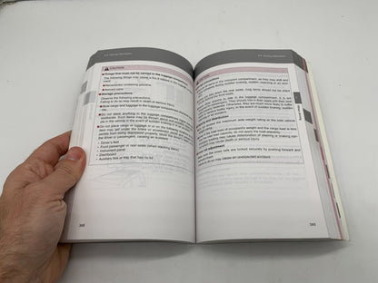 2012 Toyota Sienna Owners Manual OEM