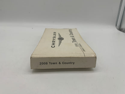 2008 Chrysler Town & Country Owners Manual OEM A02B44058