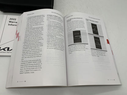 2022 Kia K5 Owners Manual Set with Case OEM D02B70009