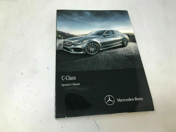 2016 Mercedes-Benz C-Class Owners Manual Handbook Set with Case OEM H02B52006