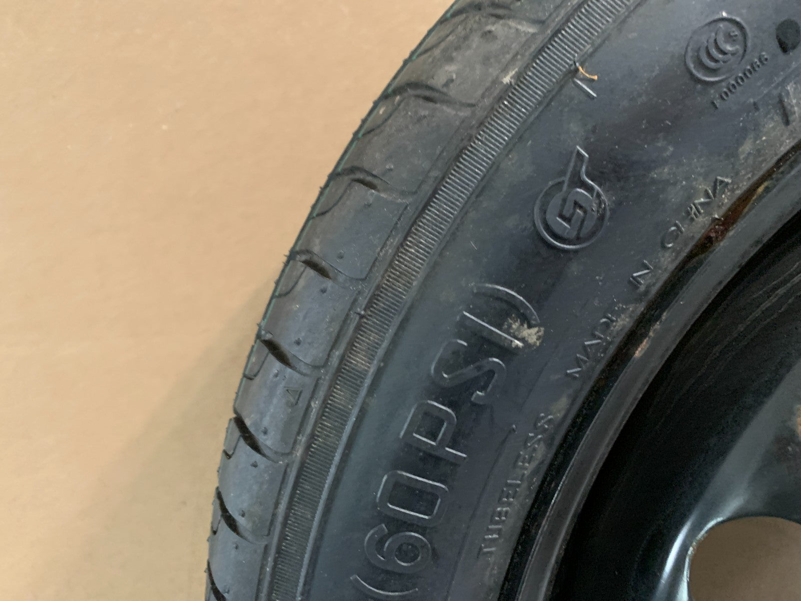 2016-2022 Chevrolet Malibu 16" Spare Tire Compact Donut T125/80R16