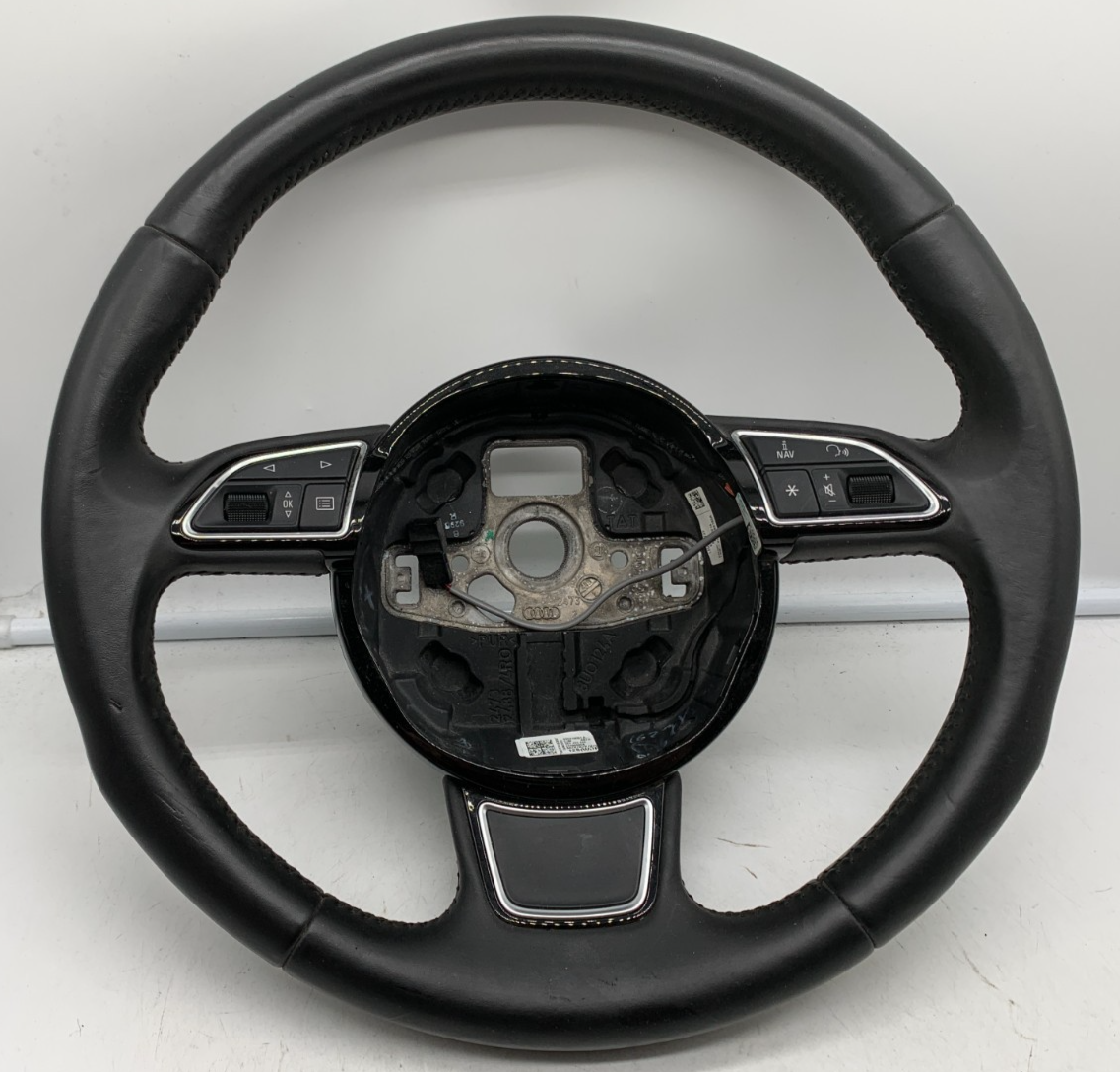 2015 Audi A3 Steering Wheel Assembly Without Airbag OEM B01B44001