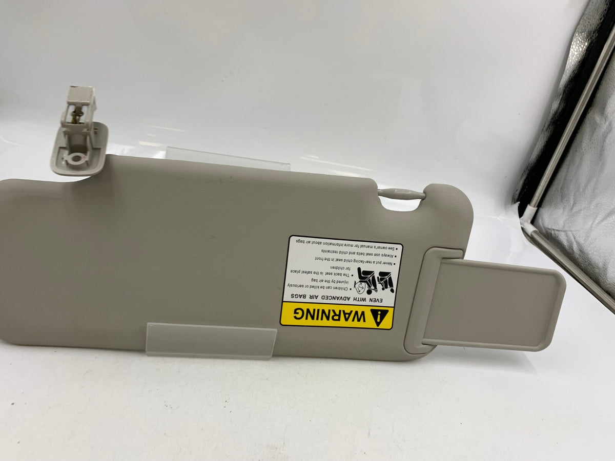 2014-2017 Mazda 6 Passenger Sun Visor Gray Illumination OEM D01B04063