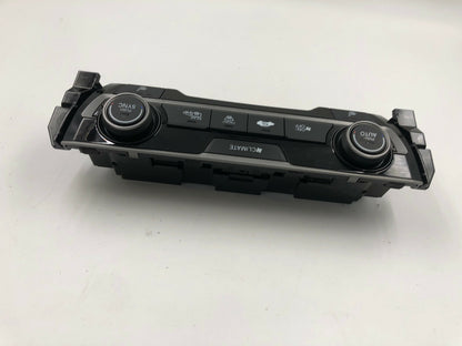 2017-2018 Honda Civic AC Heater Climate Control OEM B06008