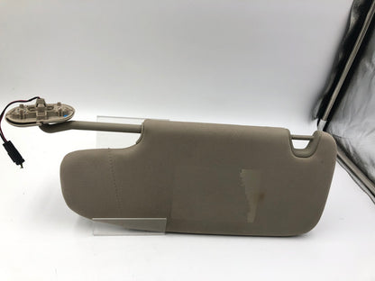 2006 Lincoln Zephyr Passenger Sun Visor Beige Illuminated OEM B04B42030