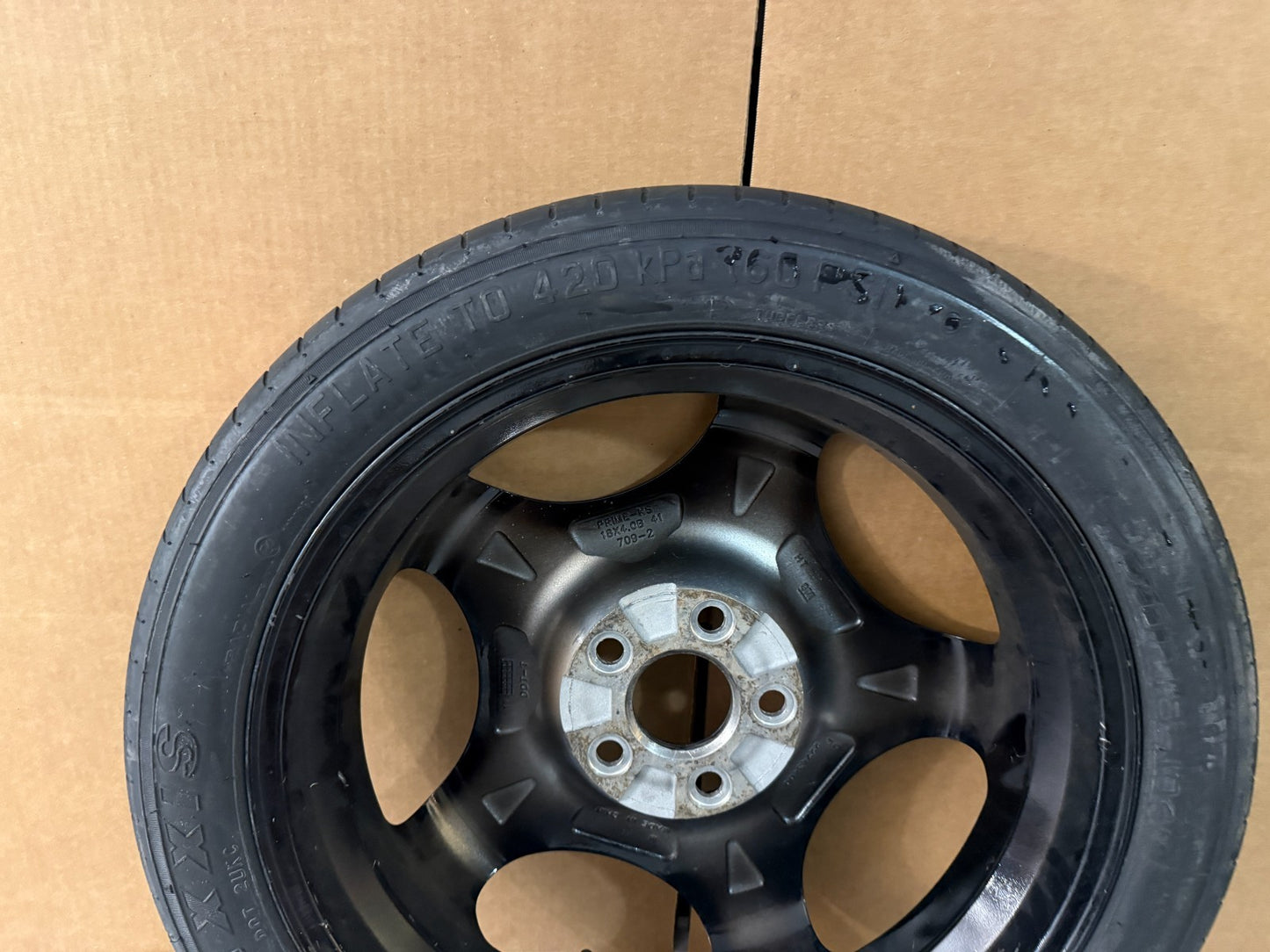 2013-2019 Cadillac XTS Spare Tire 18" Compact Donut T135/70R18