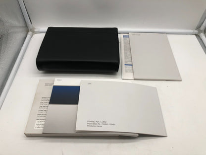 2013 Hyundai Azera Owners Manual Set with Case OEM A02B03031