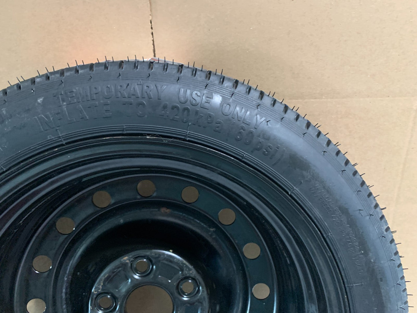 2009-2014 Acura TL 17" Spare Tire Wheel Compact Donut T135/80D17