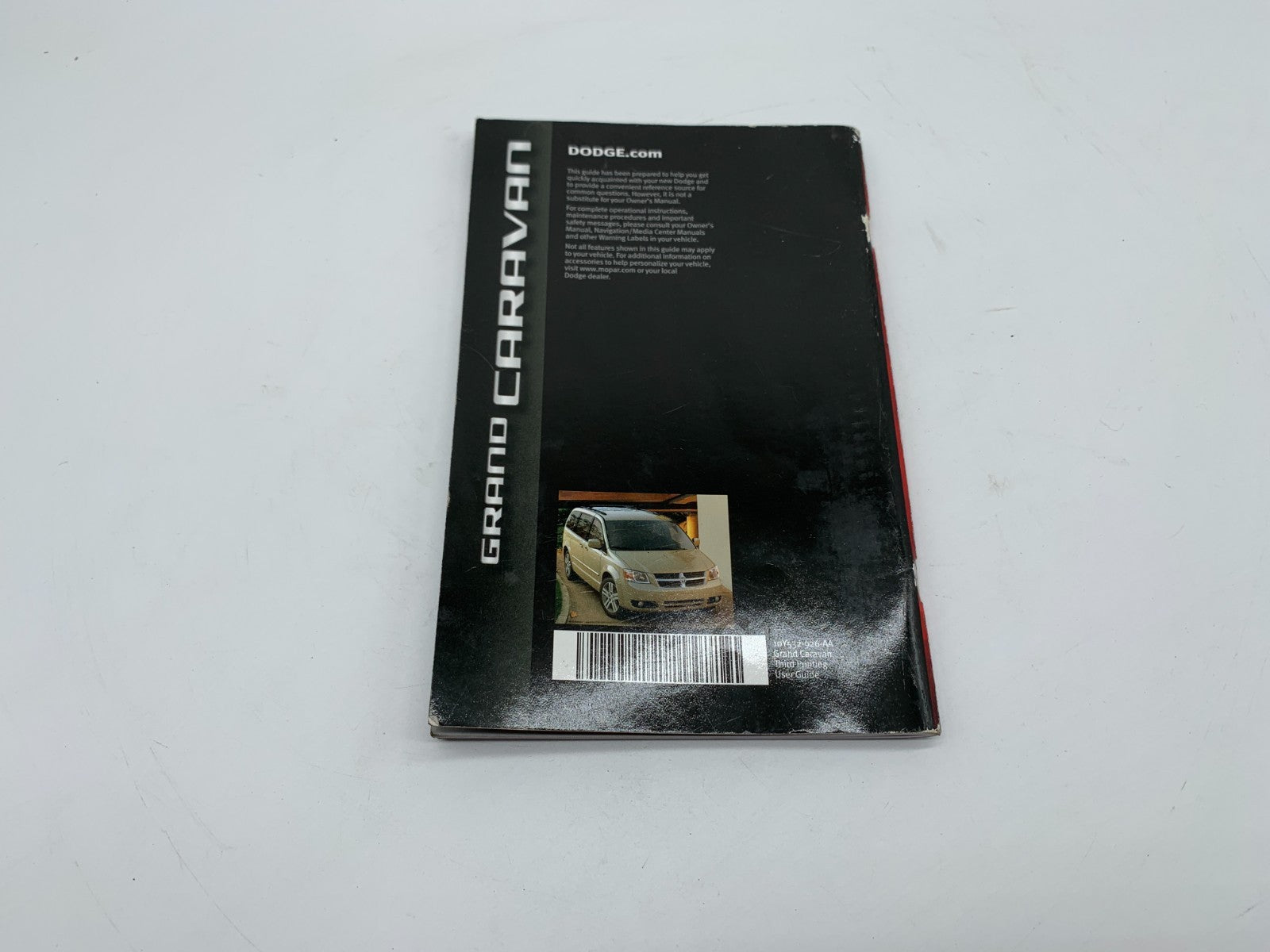 2010 Dodge Caravan Owners Manual OEM C03B08009