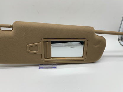 2011-2015 Hyundai Sonata Passenger Sun Visor Tan Illuminated OEM B02B09089