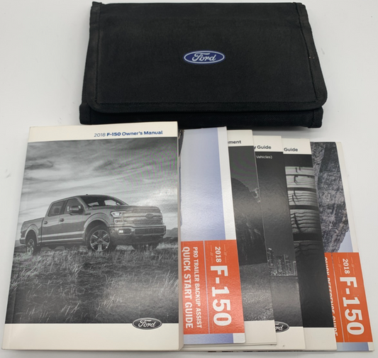 2018 Ford F-150 F150 Owners Manual Set with Case OEM B03B56006