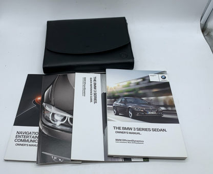 2015 BMW 3 Series Owners Manual Set with Case OEM D02B09037