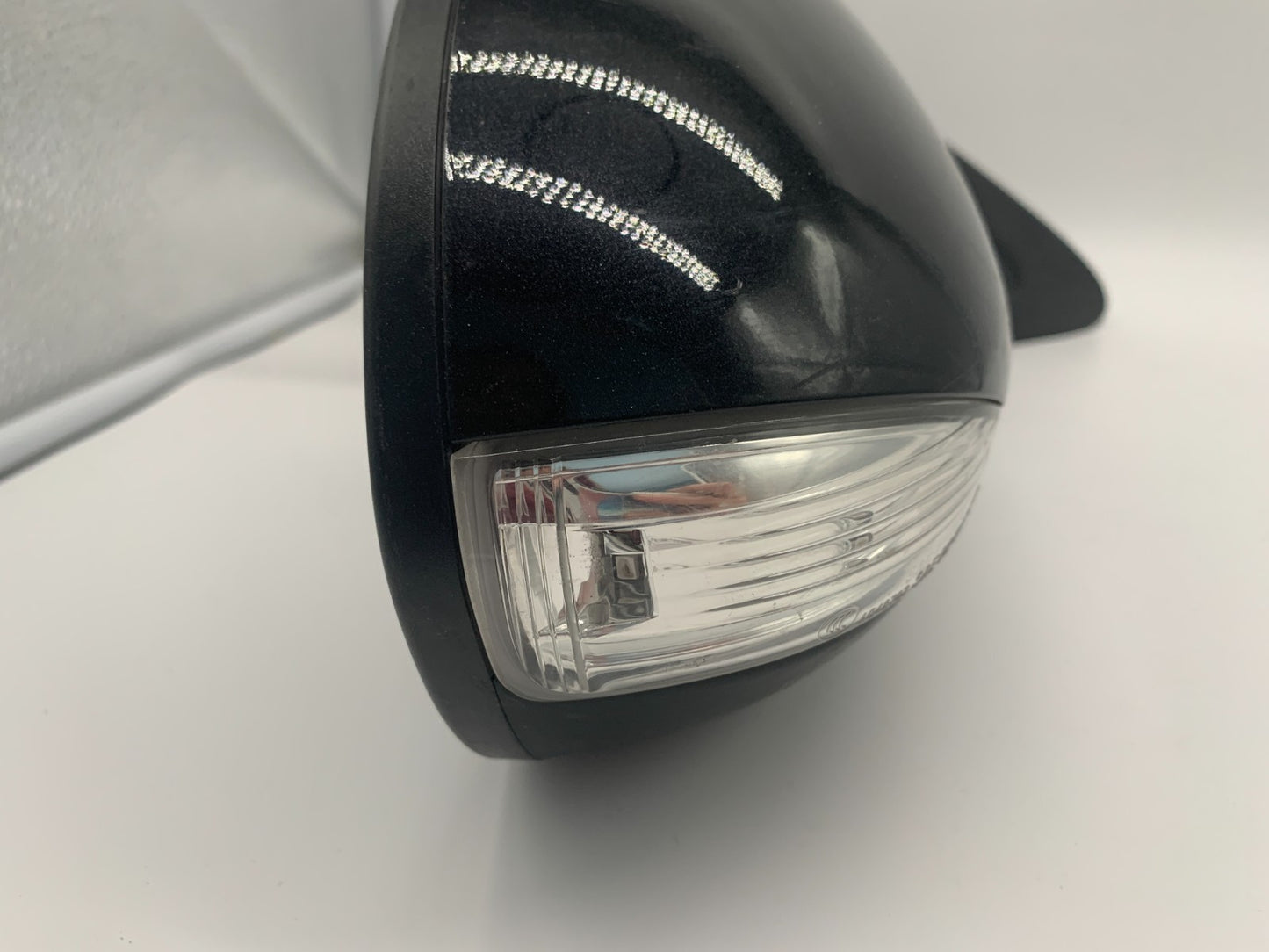 2010-2013 Mazda 3 Passenger Side View Power Door Mirror Black Non-Heated OEM
