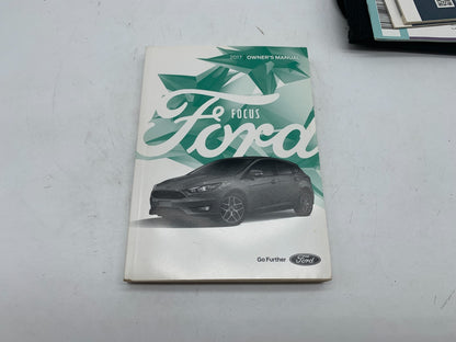 2017 Ford Focus Owners Manual Set with Case OEM D03B16012