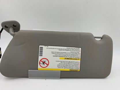2004-2009 Cadillac SRX Passenger Sun Visor Illuminated Gray OEM D04B33090
