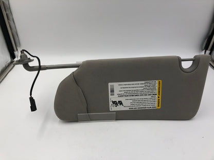2006-2011 Buick Lucerne Passenger Sun Visor Gray Illuminated OEM A03B18074