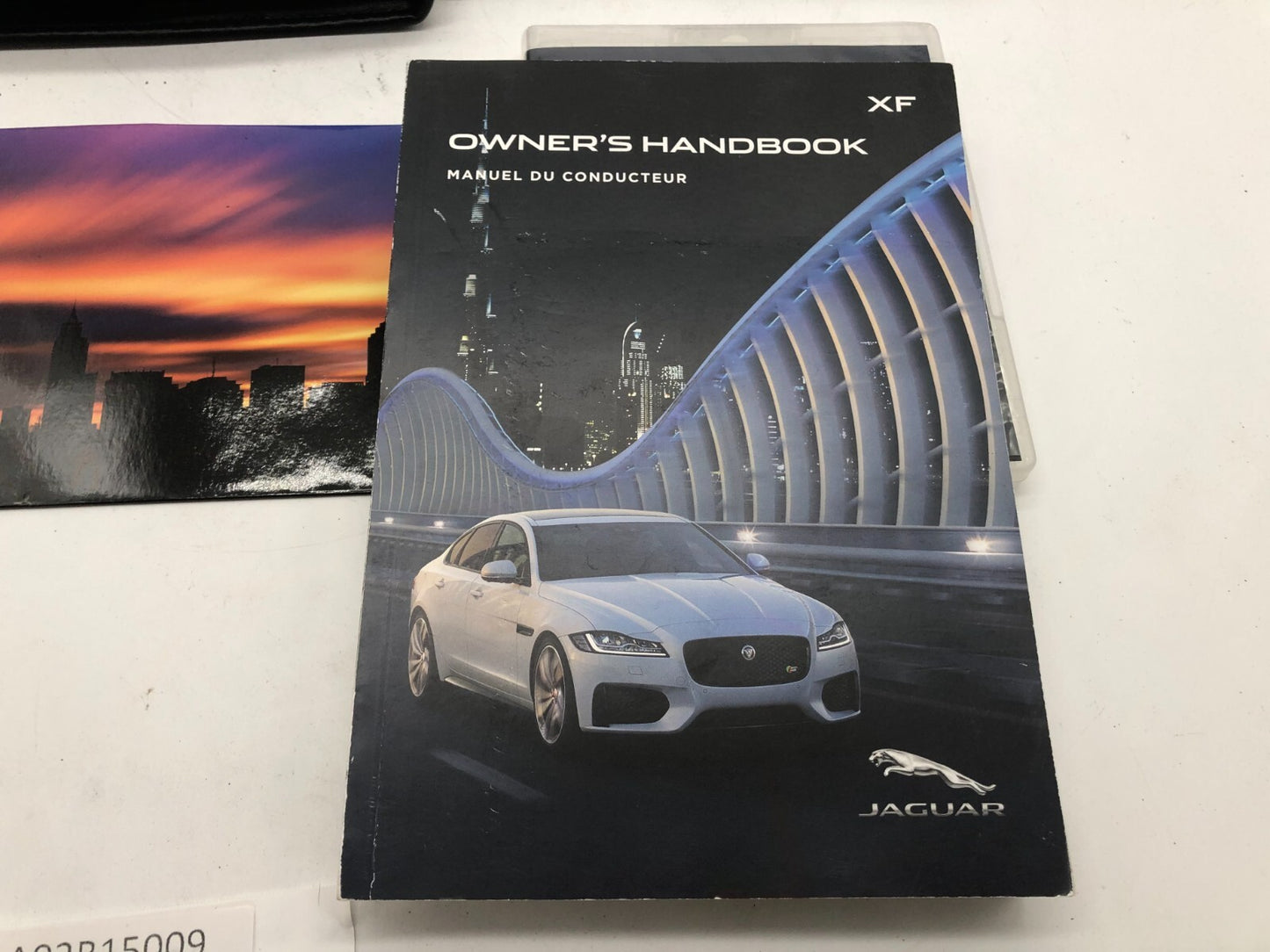 2016 Jaguar XF Owners Manual Handbook Set with Case OEM A02B15009