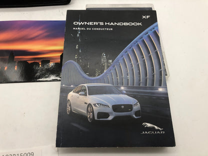 2016 Jaguar XF Owners Manual Handbook Set with Case OEM A02B15009