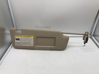 2009-2012 Audi A4 Passenger Sun Visor Gray Illuminated OEM B03B46045