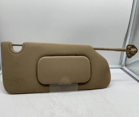 2006-2011 Buick Lucerne Passenger Sun Visor Brown Illuminated OEM A03B53002