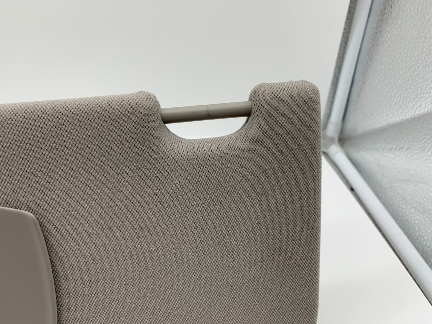 2009-2015 BMW 750i Driver Sun Visor Illuminated Gray OEM C02B28005