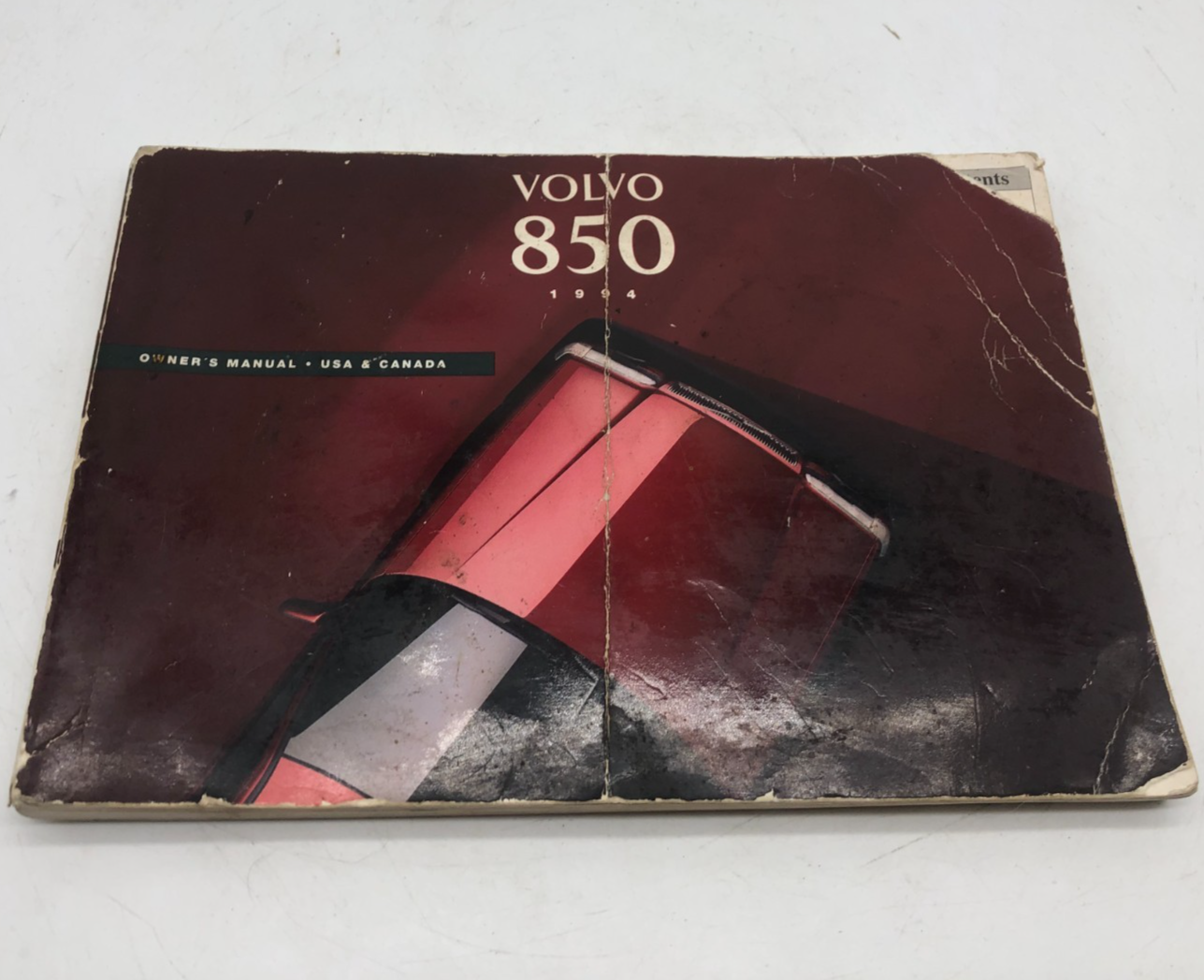 1994 Volvo 850 Owners Manual OEM A01B04009