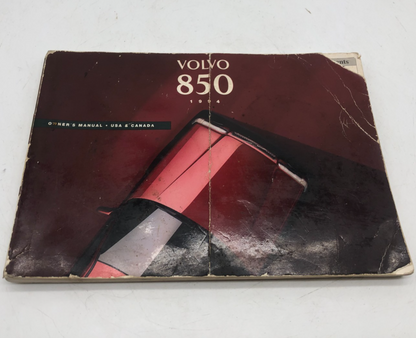 1994 Volvo 850 Owners Manual OEM A01B04009