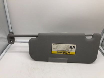 2012-2017 Kia Rio Passenger Sun Visor Gray OEM A01B07006