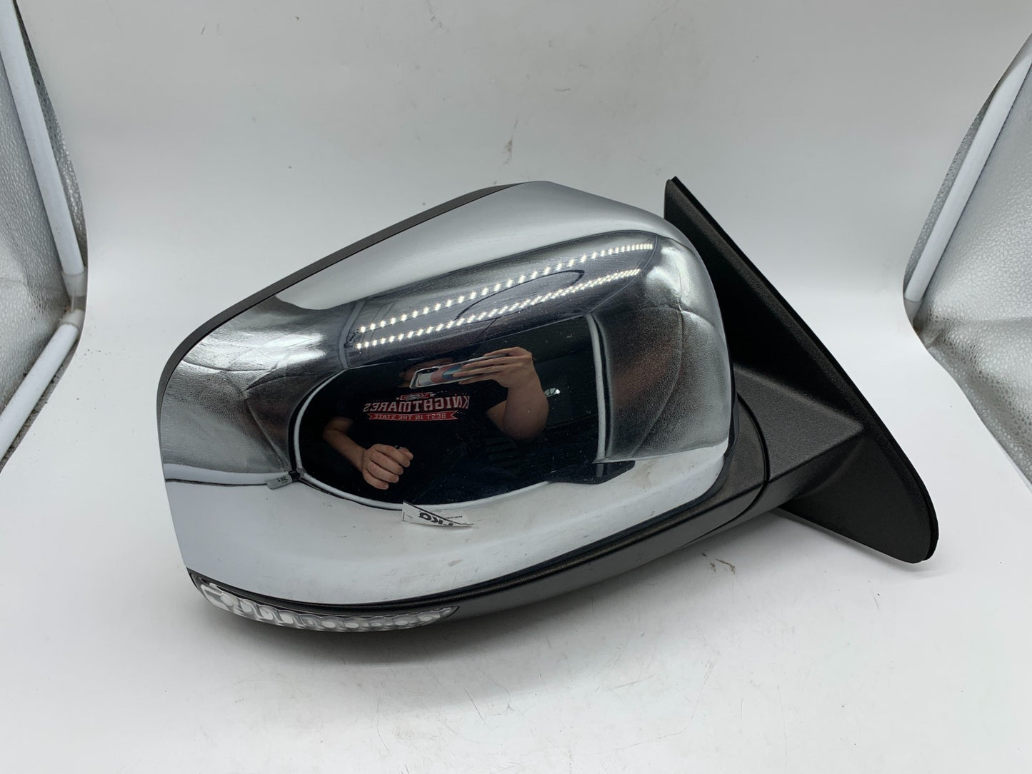 2011-2022 Jeep Grand Cherokee Passenger Side Power Door Mirror Chrome D03B39001