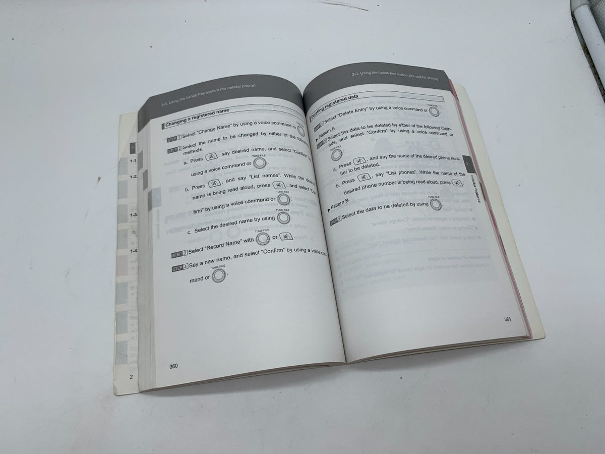 2010 Toyota Prius Owners Manual OEM D03B28014