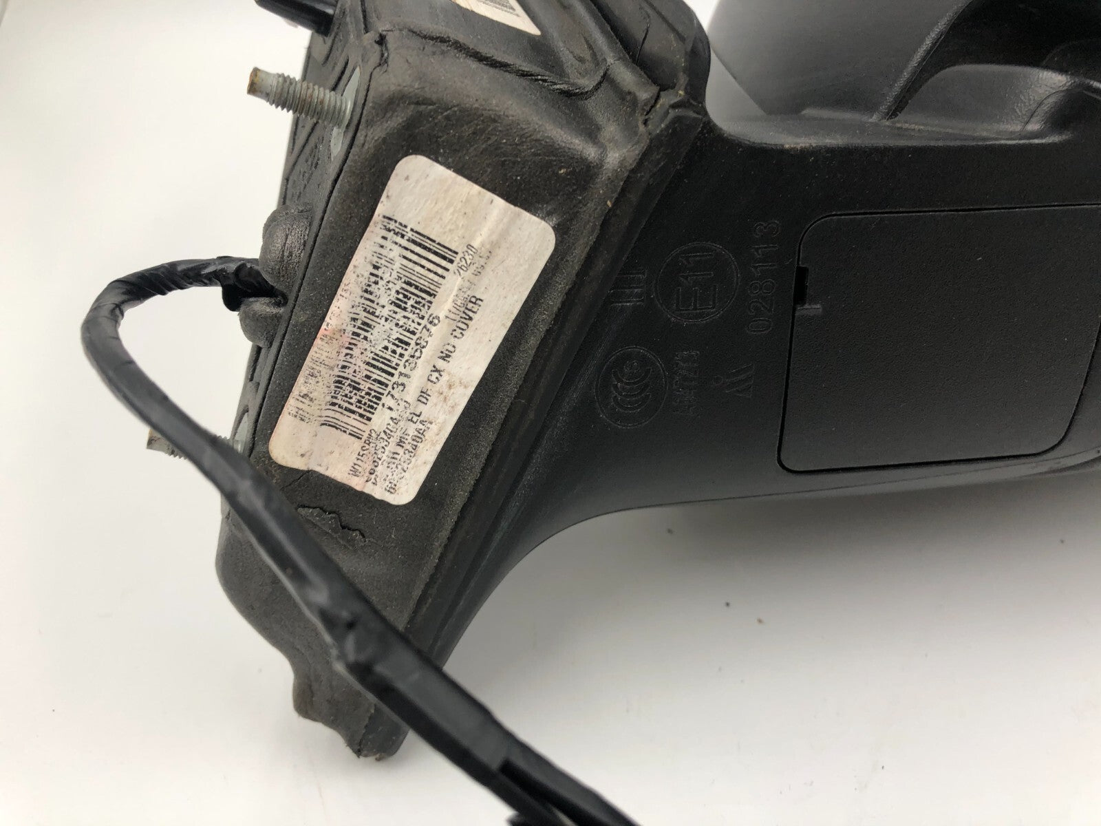 2014-2021 Jeep Cherokee Passenger Side Power Mirror Gray OEM B04B47048