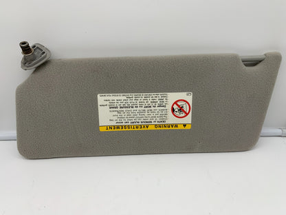 2002-2004 Toyota Camry Passenger Sun Visor Gray OEM