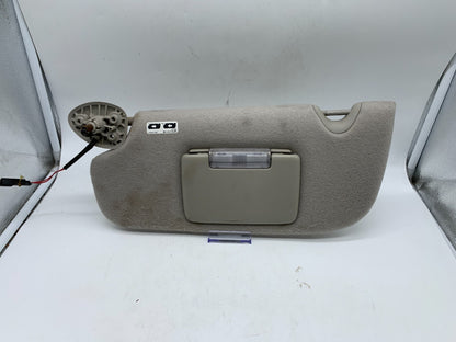 2005-2006 Chevrolet Trailblazer Driver Sun Visor Gray Illuminated OEM A04B41001