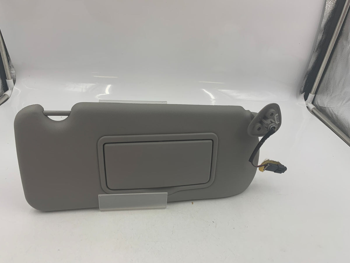 2007-2009 Cadillac SRX Passenger Sun Visor Illuminated Gray OEM D02B33080